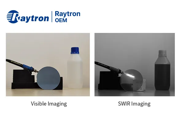 swir imaging vs visible imaging comparison