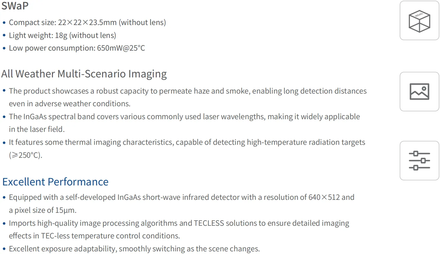 Keen M615 Short-Wave Infrared Camera